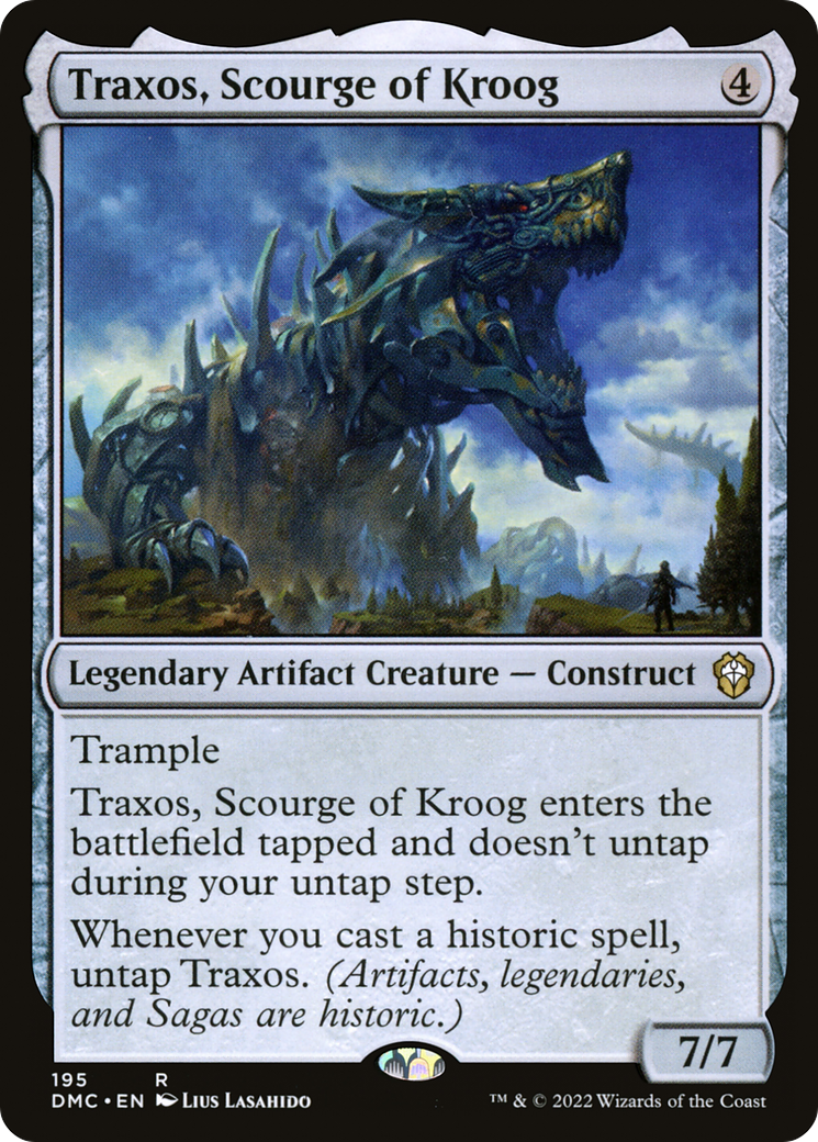 Traxos, Scourge of Kroog⁣ - Commander: Dominaria United⁣ (Rare)⁣ [195]