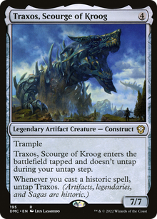Traxos, Scourge of Kroog⁣ - Commander: Dominaria United⁣ (Rare)⁣ [195]
