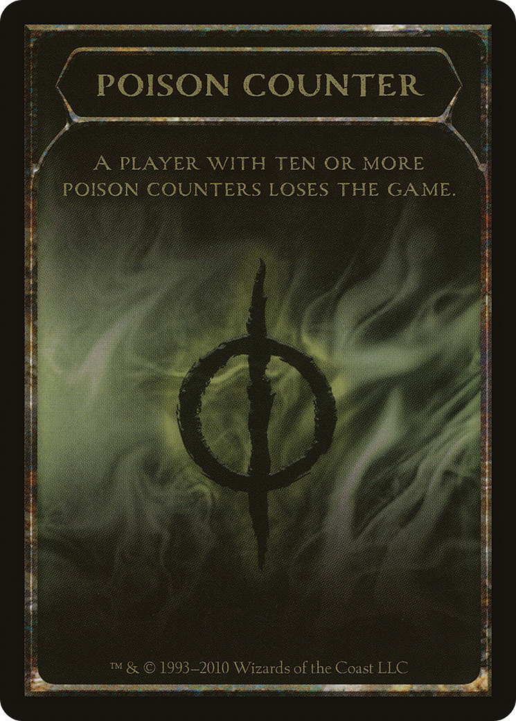 Poison Counter Token (SOM-010) - Scars of Mirrodin Tokens