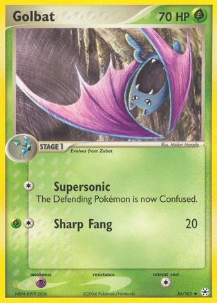Golbat 036  Hidden Legends - Uncommon