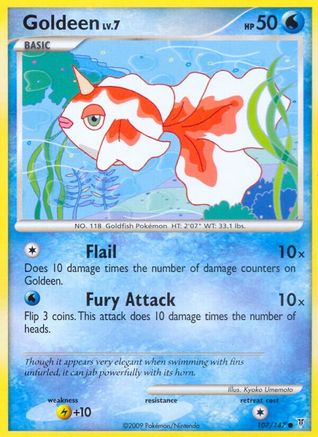 Goldeen 107  Supreme Victors - Common