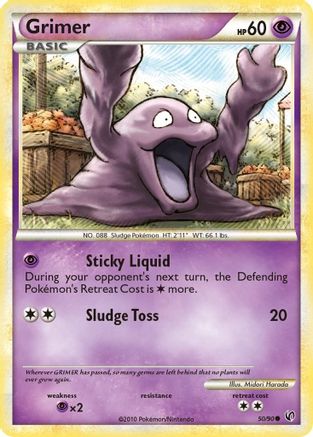 Grimer 050/90  Undaunted - Common