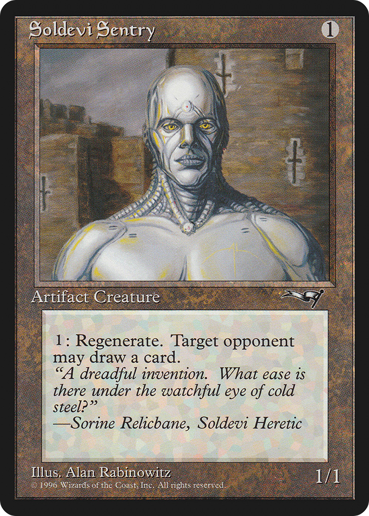 Soldevi Sentry (Close-Up) (ALL-132A) - Alliances