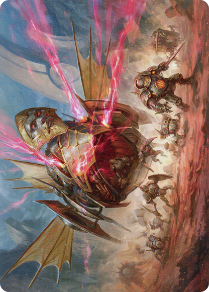 Liberator, Urza's Battlethopter // Liberator, Urza's Battlethopter (ABRO-044) - The Brothers' War Art Series (Borderless)