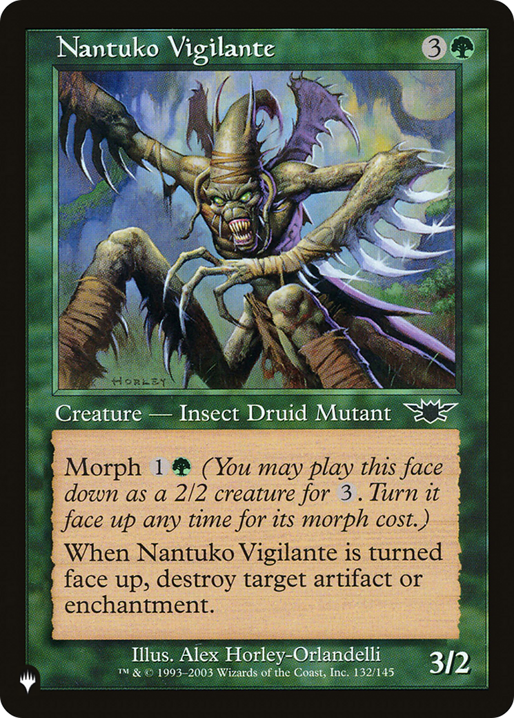 Nantuko Vigilante (LIST-LGN-132) - The List