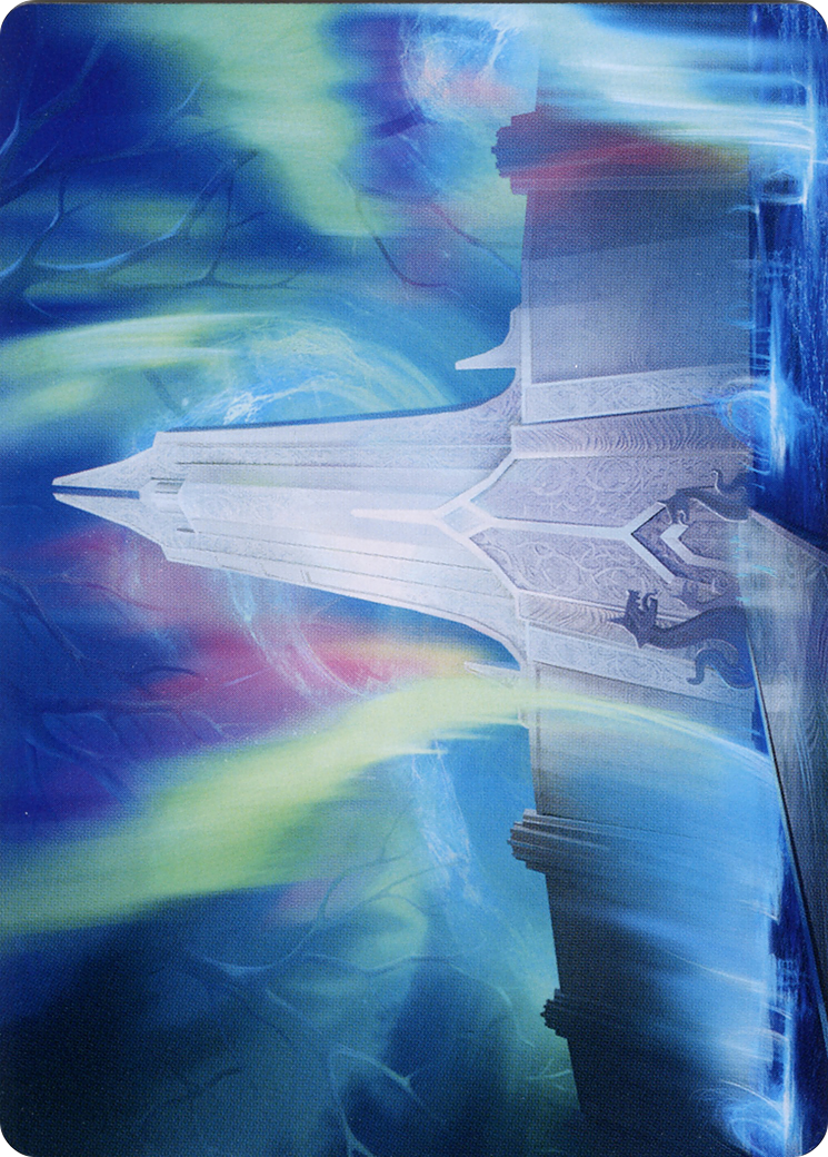 Gates of Istfell // Gates of Istfell (AKHM-069) - Kaldheim Art Series (Borderless) Foil