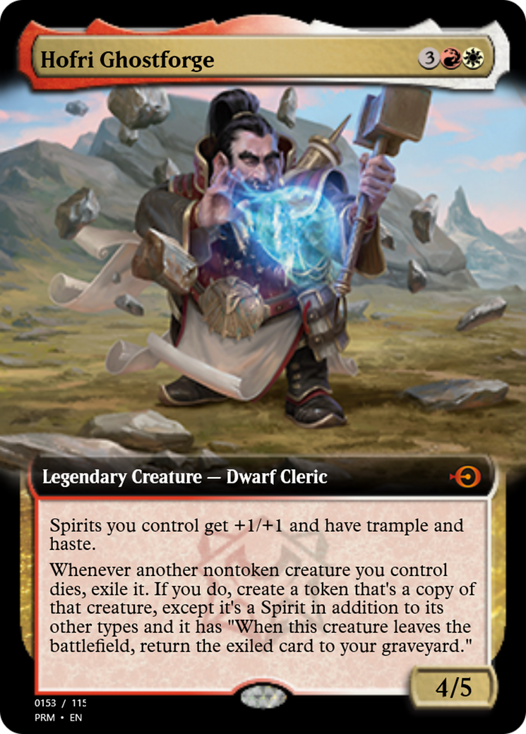 Hofri Ghostforge (PRM-90278) - Magic Online Promos Foil