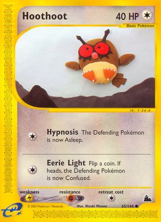 Hoothoot 065  Skyridge - Common