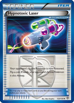 Hypnotoxic Laser (Team Plasma) 123/135  Plasma Storm - Uncommon