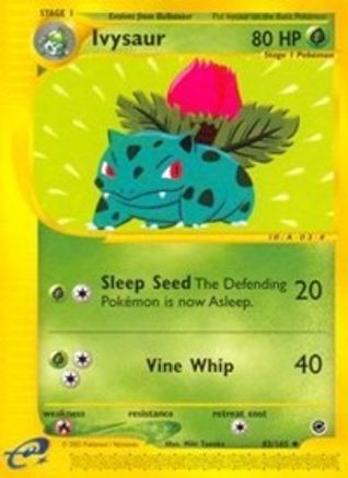 Ivysaur 082  Expedition - Uncommon