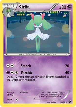 Kirlia 056  Next Destinies - Uncommon