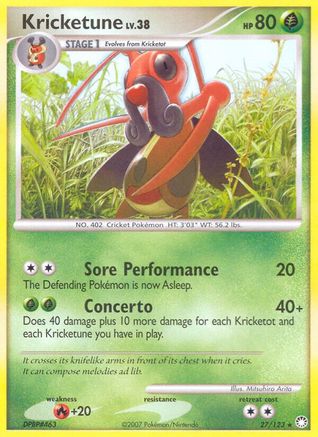 Kricketune 027  Mysterious Treasures - Rare