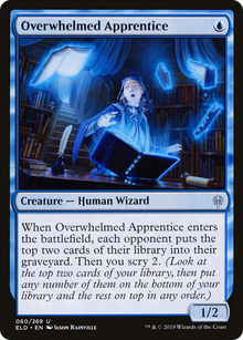 Overwhelmed Apprentice (ELD-060) - Throne of Eldraine Foil