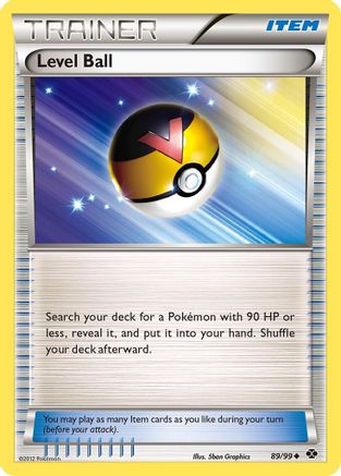 Level Ball 089/99  - Reverse Holofoil Next Destinies - Uncommon