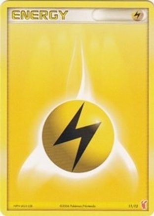 Lightning Energy (Plusle) 011  EX Trainer Kit 2 Plusle & Minun - Common