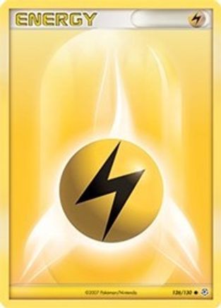 Lightning Energy 126  - Reverse Holofoil Diamond and Pearl - Common