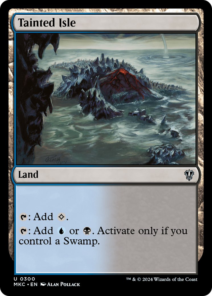 Tainted Isle⁣ - Commander: Murders at Karlov Manor⁣ (Uncommon)⁣ [300]