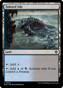 Tainted Isle⁣ - Commander: Murders at Karlov Manor⁣ (Uncommon)⁣ [300]
