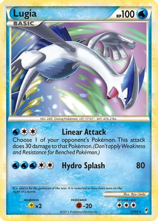 Lugia 015  - Reverse Holofoil Call of Legends - Holo Rare