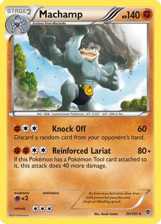 Machamp (50) 050  Plasma Blast - Rare