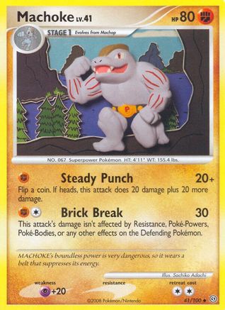 Machoke 041  Stormfront - Uncommon
