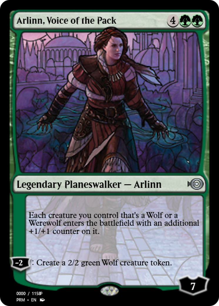 Arlinn, Voice of the Pack (PRM-77973) - Magic Online Promos