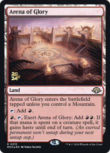 Arena of Glory (PRE-215S) - Modern Horizons 3 Promos Foil