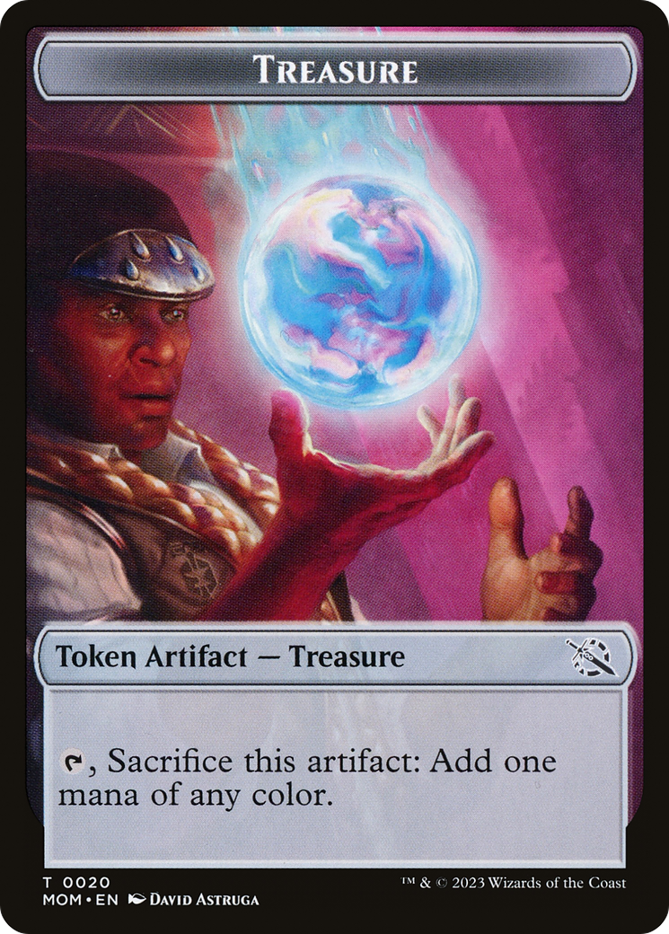 Treasure (TMOM-020) - March of the Machine Tokens Foil