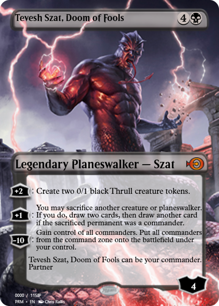 Tevesh Szat, Doom of Fools (PRM-85946) - Magic Online Promos