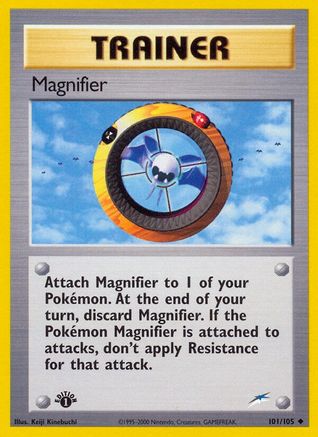Magnifier 101/105  - Unlimited Neo Destiny - Uncommon