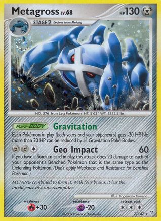 Metagross 007  - Reverse Holofoil Supreme Victors - Holo Rare