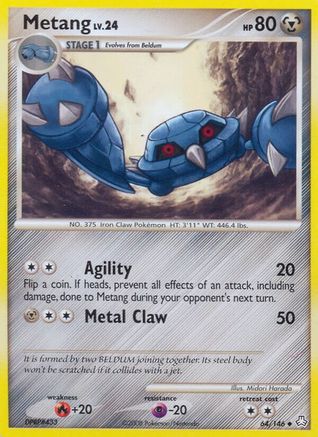 Metang (64) 064  - Reverse Holofoil Legends Awakened - Uncommon