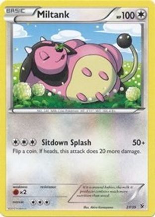 Miltank 027  Kalos Starter Set - Common
