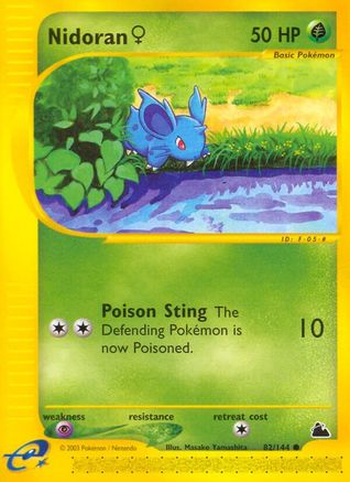 Nidoran F (82) 082  Skyridge - Common