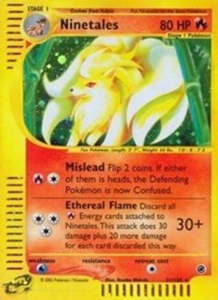 Ninetales (21) 021  - Holofoil Expedition - Holo Rare