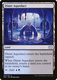 Dimir Aqueduct⁣ - Double Masters 2022⁣ (Uncommon)⁣ [322]