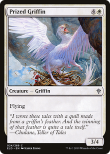 Prized Griffin (ELD-024) - Throne of Eldraine Foil