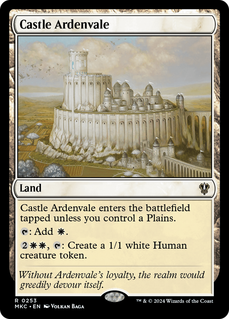 Castle Ardenvale⁣ - Commander: Murders at Karlov Manor⁣ (Rare)⁣ [253]
