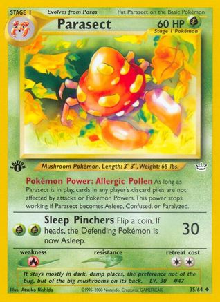 Parasect 035/64  - Unlimited Neo Revelation - Uncommon
