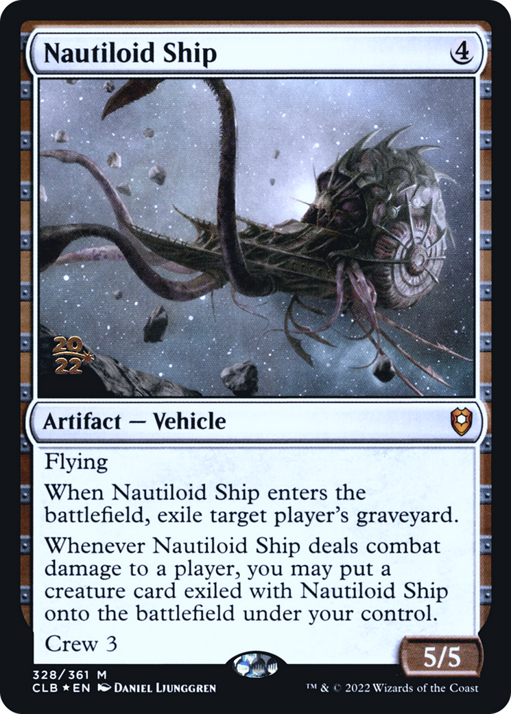 Nautiloid Ship (PRE-328S) - Battle for Baldur's Gate Promos Foil