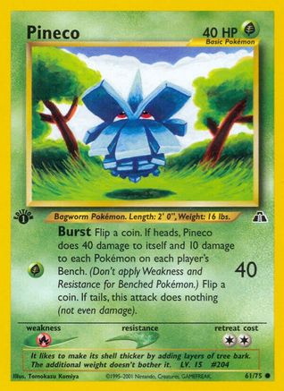 Pineco 061/75  - Unlimited Neo Discovery - Common