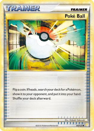 Poke Ball 095/123  HeartGold SoulSilver - Uncommon