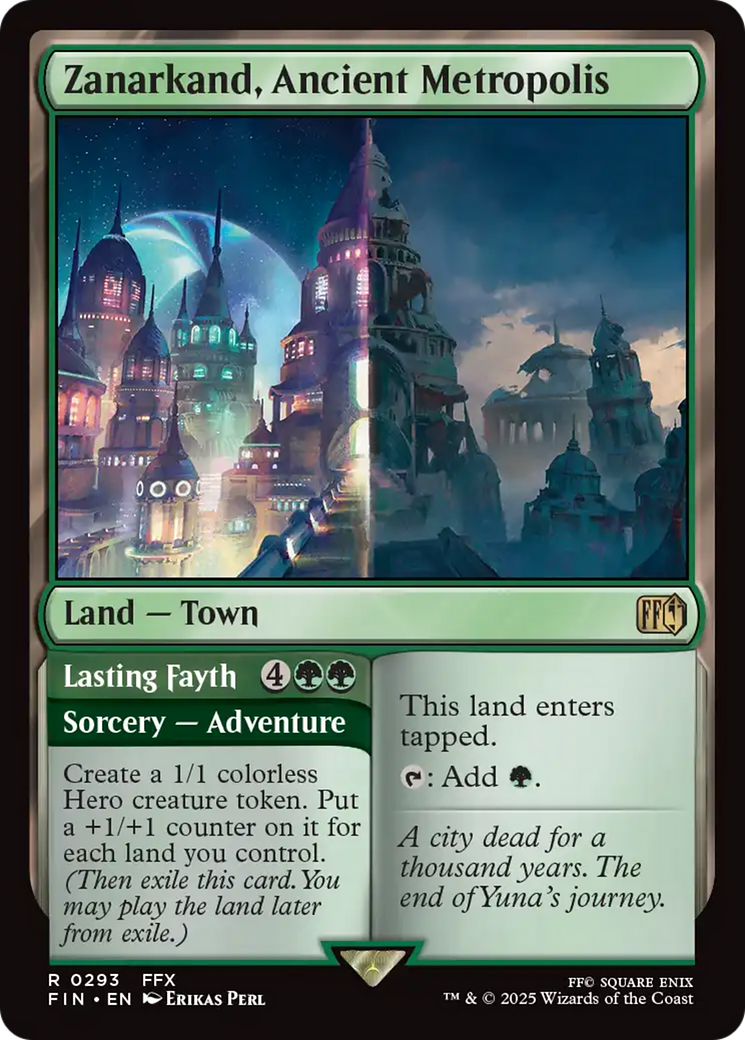Zanarkand, Ancient Metropolis // Lasting Fayth (FIN-293) - FINAL FANTASY