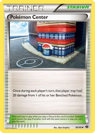 Pokemon Center 090/99  - Reverse Holofoil Next Destinies - Uncommon