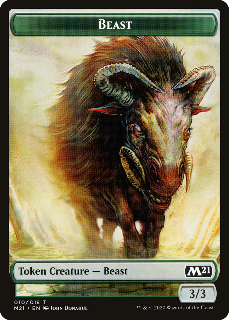 Beast (TM21-010) - Core Set 2021 Tokens