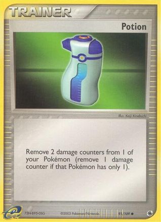 Potion 091/109  - Reverse Holofoil Ruby and Sapphire - Common