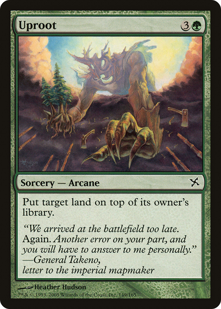 Uproot (BOK-149) - Betrayers of Kamigawa