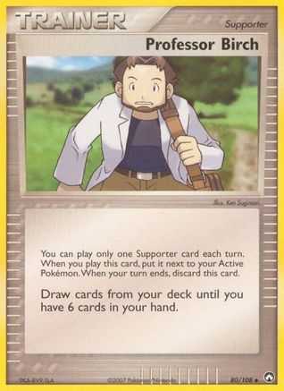 Professor Birch 080  Power Keepers - Uncommon