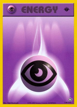 Psychic Energy 110/111  - 1st Edition Neo Genesis - Common