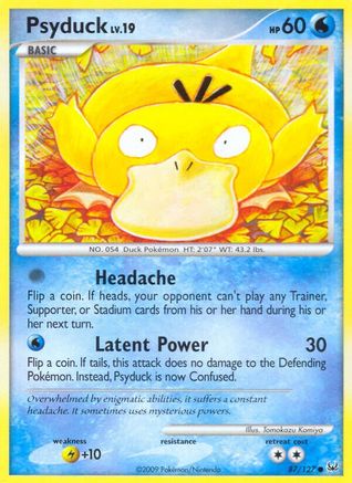 Psyduck 087/127  Platinum - Common